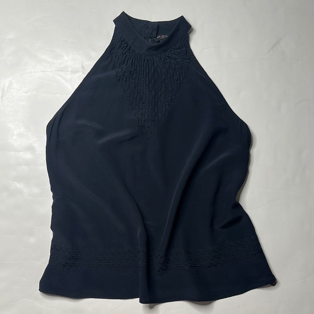 Ted Baker Vintage Sheer Halter Top